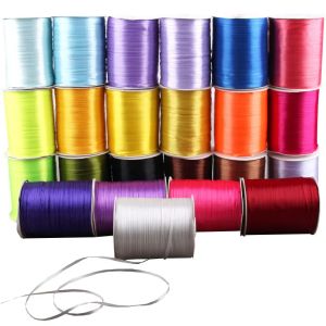 (10meters/lot) 1/8"(3mm) Single Face Satin Ribbon Webbing Decoration Gift Baby Shower Birthday Party Wedding Wrapping Ribbons