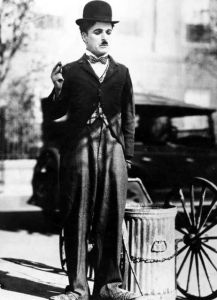 Vintage Black and White Charlie Chaplin Poster Famous Comedy Actor Canvas Painting Wall Art Pictures Living Room Home Decoration