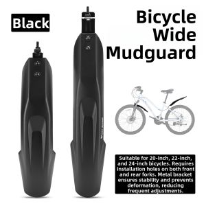 West Biking | Waterproof Folding Mudguard Set for Mountain Bike