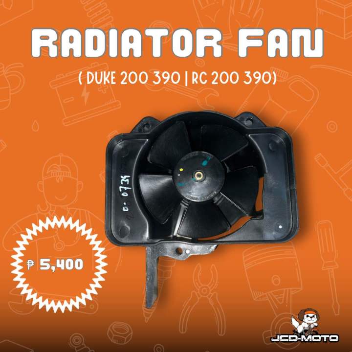 KTM RADIATOR FAN Assembly with Cover KTM Duke RC 200 390 | Lazada PH