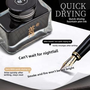 HERO | Calligraphy Waterproof Quick-Dry Non-Erasable Ink for Students and Teachers Fountain Pen Ink Injection Cartridges