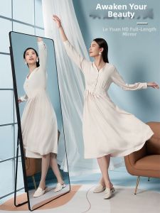 Full Length Mirror for Dressing and Hanging Wall Installation