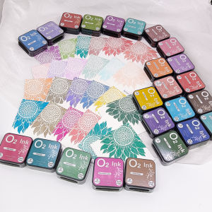 Alinacutle Oxide Ink Pad Stamping Tools For Clear Stamps Scrapbooking Handmade Craft Art Paint Ink Pad