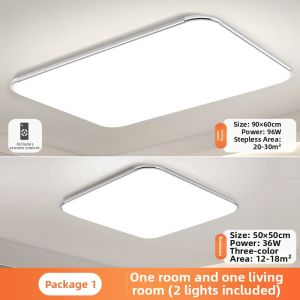 SHANGXIAN | Slim Rectangular Modern Minimalist Ceiling Light