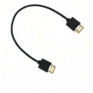 Ultra-Thin HDMI Cable Short Line 30CM High Definition Signal Cable for Computer And TV Silver-Dipped Copper Material