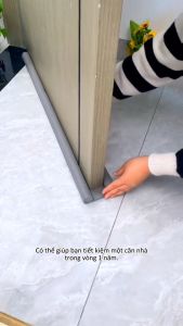 COMBO 3 Thanh Chắn Khe Cửa Điều Hoà - Xốp Cao Cấp - Chống Ồn Ngăn Gió & Côn Trùng - Dán Cực Chắc