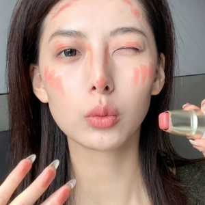 เนเชอรัล ลื่น บลัช สีครีม ฟูล เมคอัพ วัน สติ๊ก ออล สีขาว เอนฮานซ์ เฟซ ลิปสติก มัลติ ยูส สติ๊ก ไบรท์เทน อัพ เลซี่ มอร์นิ่ง