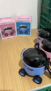 SumberAbadi Botol Minum Anak Bentuk Mobil COOL CUP 550ml Anti Tumpah Mainan Anak -Anak Mobil 5075