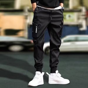 Men Cargo Tactical Pants Work Combat Multi-pockets Casual Training Trousers Overalls Clothing Joggers Hiking Mens Cargo Pant 1PC