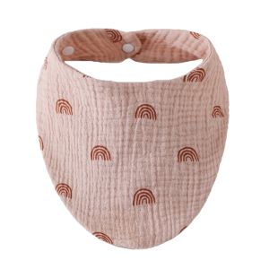 Baby Infant Cotton Bib Solid Color  Scarf Feeding Saliva Towel Bandana Burp Cloth Boy Girl Babies Accessories Newborn