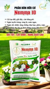 Phân bón hữu cơ Nemma 10 | Cải tạo đất ngăn tuyến trùng