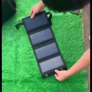 100W Foldable Solar Panel USB Waterproof Portable Folding Bag Battery Charger For Phone Solar Power Charger Outdoor Camping