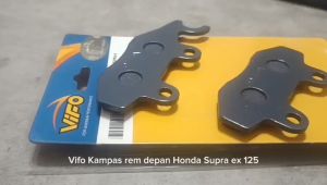 Kampas Rem Depan Supra X 125/FIT/110 Kharisma Revo Tiger 2000 Vifo Original 06455 KR 3