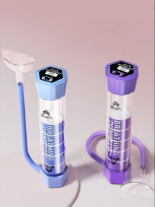 REXUELONG | Weight Adjustable Lung Capacity Training Device Breath Training Equipment