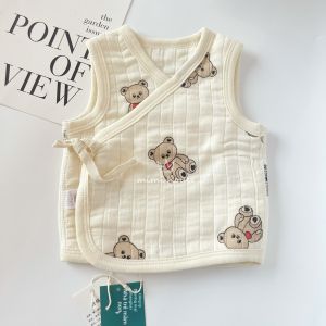 Áo Len Bé Sơ Sinh Cotton 2 Lớp Thông Khí