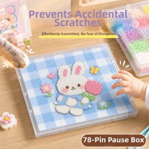 YUGUANG | Clear Pause Bead Storage Box