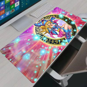 Bandai | Large Mousepad YuGiOh Dark Magician Girl Mouse Pad XXL Gamer Playmat Non-slip Mat Office Desk Mat Computer Accessories Mats