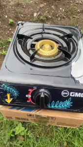 GMC 111 Kompor Gas 1 Tungku Body Stainless Bergaransi Resmi BONUS SELANG REGULATOR