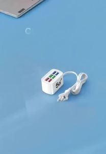 Cổng Sạc Đa Năng 6 Trong 1 Dây Dài 1m Sạc Nhanh Thiết Kế Nhỏ Gọn Bộ Chia Nguồn Để Bàn Bộ Sạc Du Lịch Đa Năng Bộ Chuyển Đổi Ổ Cắm Cho Điện Thoại Thông Minh