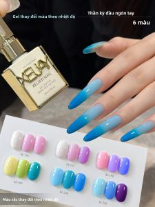Bộ 6 Lọ Sơn Gel Móng Tay 15ml Bán Vĩnh Cửu Sử Dụng Đèn UV/LED Bộ Dụng Cụ Làm Móng Tại Nhà Bộ Sơn Gel Tự Làm