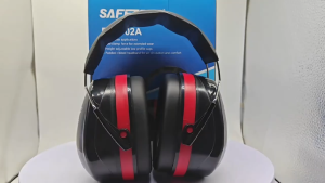 【Local Warehouse】Hearing Soundproof Earmuffs Anti-Noise Protective Safety Earmuffs Foldable Black Color for Loud Events