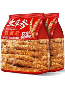 Crispy Ready-to-Eat Gingseng Snack Yunnan Original and Spicy Flavor
