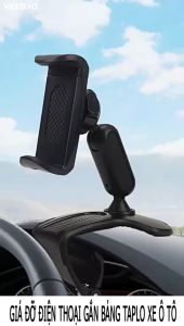 Giá đỡ kẹp điện thoại gắn taplo dành cho xe ô tô xoay 360 độ