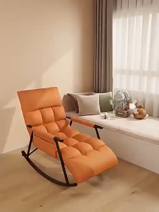 Lazy Rocking Sofa Chair Adult Thickened Adjustable Lounge Recliner Chair Leisure Chairs Sleeping Chair
