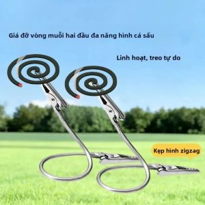 Bộ Kẹp Kim Loại Hai Đầu - 6/10/30 Chiếc Kẹp Muỗi Hình Cá Sấu Uốn Cong Kẹp Nhãn Kim Loại Thơm Dùng Cho Phòng Khách Giúp Làm Gọn Gàng & Lưu Trữ