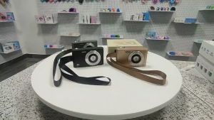 Portable 16X Digital Zoom Camera 4K HD Camera Selfie Photography Big Screen Instant Cameras for photography /vlogging