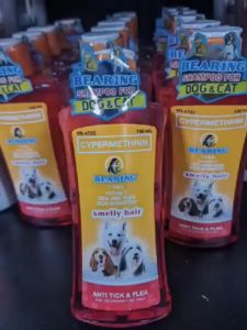 bearing tick and flea dog shampoo