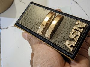 BROS PIN PANGKAT ASN LIS HITAM GOLONGAN 3B