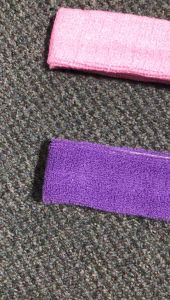 2 Wristband + Headband Gelang Handuk Olahraga