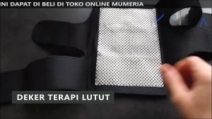 Knee Pad Self Heating Deker Sabuk Lutut Sakit Pegal Capek Kain Pelindung Terapi Penghangat Olahraga Magnetik Alat Kesehatan Murah Bagus