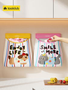 Hộp Đựng Túi Rác Gắn Tường Dung Tích Lớn Trong Nhà Bếp Hộp Đựng Túi Vải Túi Đựng Đồ Dùng Gia Đình Túi Đựng Đồ Dùng Nhựa