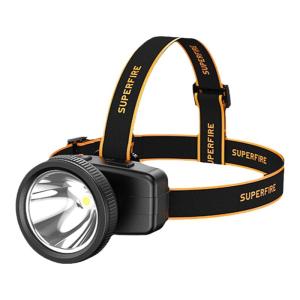 SUPERFIRE | Rechargeable Super Bright Headlamp for Mountaineering Night Fishing