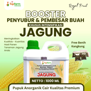 Pupuk Jagung Topfarm Agar Tanaman Jagung Berbuah Besar / Pupuk Agar Buah Jagung Lebat / Pupuk Khusus Tanaman Jagung / Pupuk Pelebat dan Pemanis Buah Jagung / Pupuk Jagung Terbaik