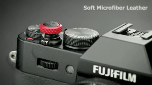 Sundaymall JJC ปุ่มชัตเตอร์กล้อง Soft Release Button ชนิดเกลียวหมุน Deluxe 12mm Shutter Button Screw-In