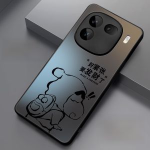 Ultra-Thin Matte Skin-Like Cooling Protection for IQOO12 pro 13 11S 10 Luxury Personality Customizable Trendy Silicone Case