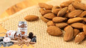 Bakulorganic Kacang Almond Organik Panggang Oven