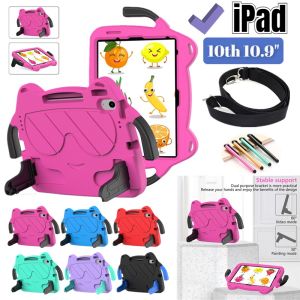 For Xiaomi Redmi Pad SE 4G Wifi 8.7 inch 2024 Tablet Kids Cute Cartoon Shockproof EVA Case Stand Cover With Strap