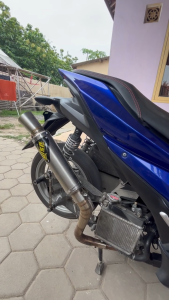 Knalpot Silincer Silencer DSM 38 N 50 Black Coating Hitam Doff Untuk Segala Jenis Motor Kendaraan