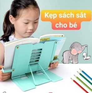 Giá đỡ IPad giá đọc sách chống cận thị bằng sắt chắc chắn (nhiều màu)-Kẹp đọc Sách Chống Cận Thị Kẹp Sách Chống Cận Cho Bé