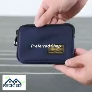 PREFERRED SHOP 1pc small hanging bag workwear style coin purse men and women casual coin purse