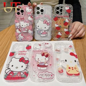 Cute Cartoon Hello Kitty Soap Phone Case: Soft Silicone All-pack Protection Back Cover