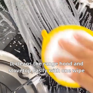 ODOROKU Non-Scratch Dual Sided Thick Dishwashing Cleaning Sponge Antibacterial Multipurpose Reusable Magic Sponge Cloth Multifunctional Scrubber Sponge Scouring Pad Hangable Cleaning Sponges Kitchen Utensils Dishes Sinks Stoves Mirror Window Tile Stains