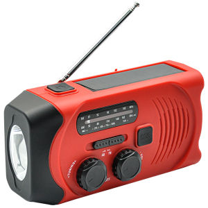Emergency Light Radio Crank Solar Power Multi-function Device