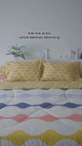 Live Flash Sale - Sprei Internal King B2 180x200 Tinggi 25cm Bantal 2 Guling 2 - Motif Abstrak / Bunga / Geometri / Minimalis