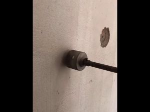 ชุดดอกสว่าน 3 ขนาด 30 40 50 mm ดอกโฮลซอเจาะปูน คอนกรีต อิฐบล็อกสำหรับสว่านโรตารี่ดอกเจาะ โฮลซอว์ ติดคาร์ไบด์ แกน SDS Plus(200mm)