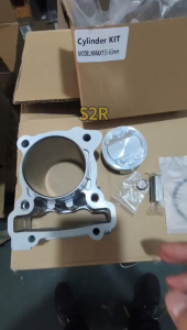 63MM Big Bore Racing Engine Cylinder Kit Piston Ring Gasket Set For Yamaha Nmax155 Aerox TRICITY R15 NVX 155cc To 183cc